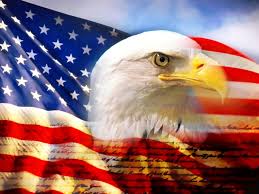 American flag eagle image