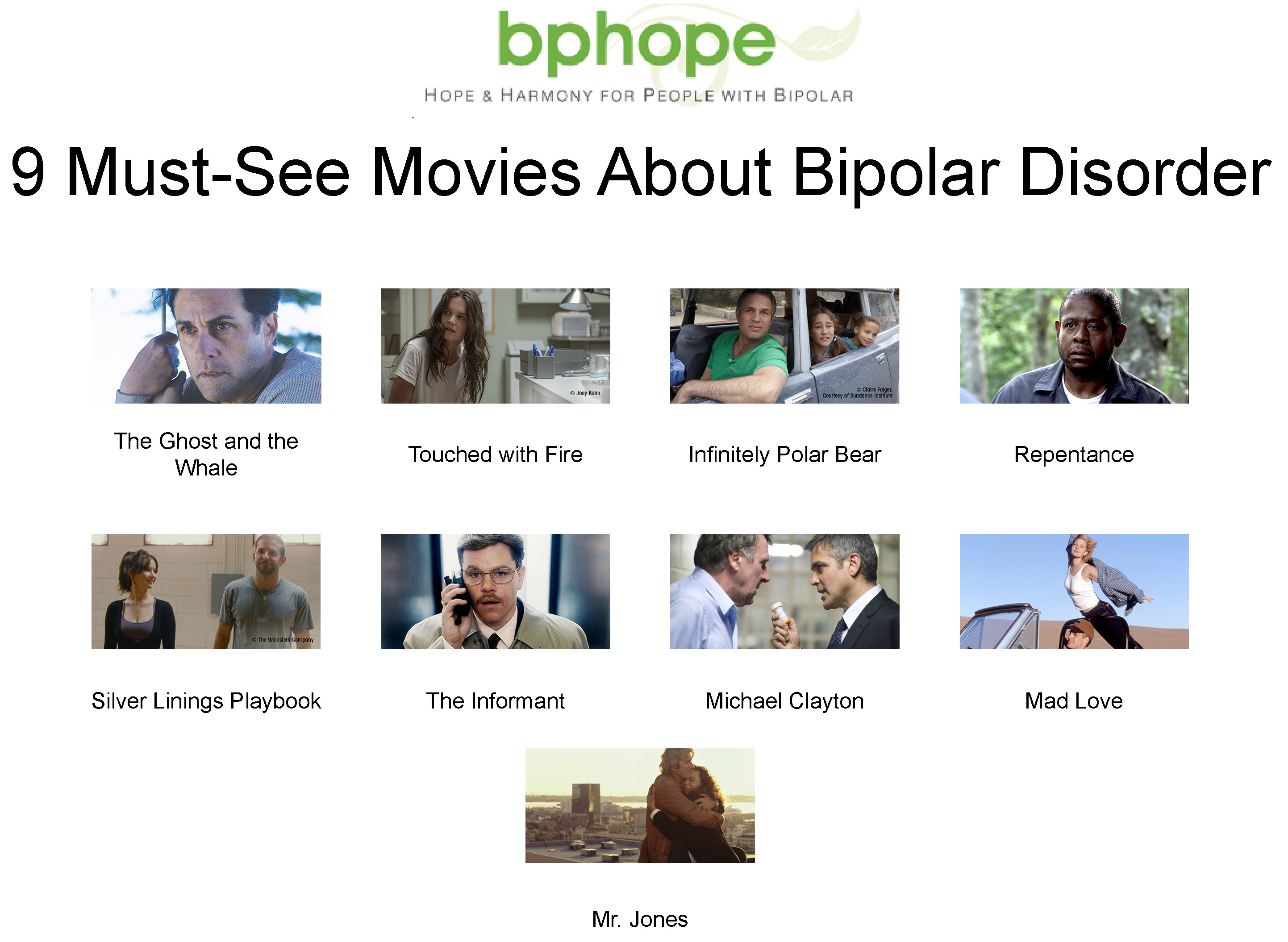 BP Hope 9 must see movies