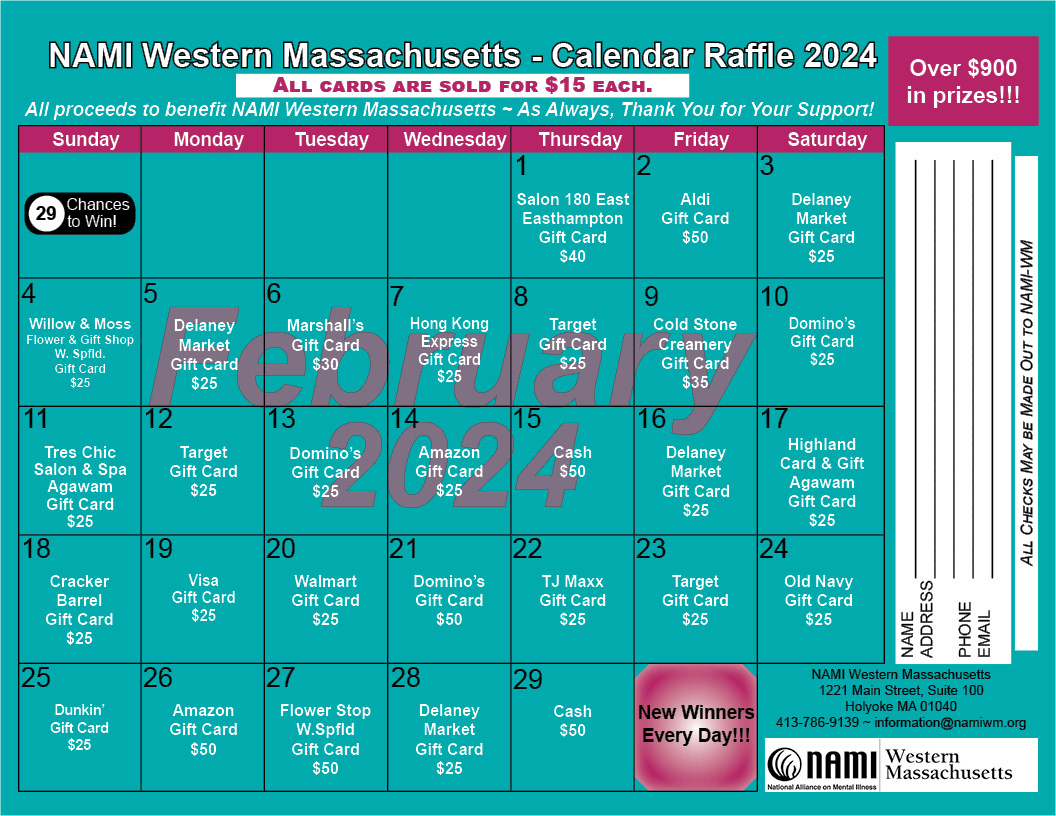Calendar 2023 February24 Color Version 2